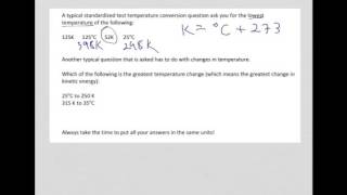 Temperature Conversions Part 2