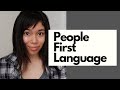 Defining Person-First Language