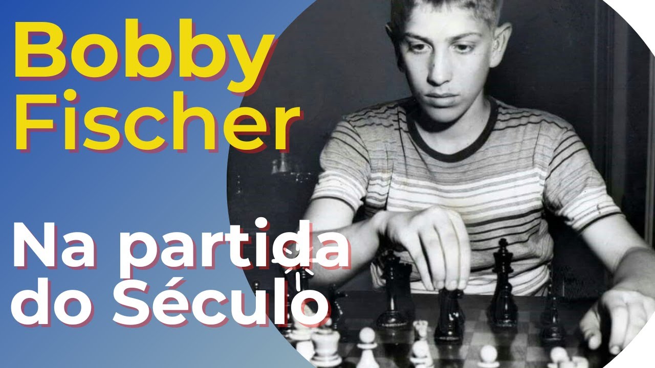 Bobby Fischer com 13 anos joga a variante Najdorf contra um