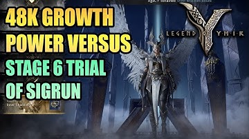 48K GROWTH POWER ARCHER Trial of Sigrun Stage 6 Inner Chamber LEGEND OF YMIR