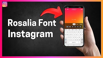 How To Get Rosalia Font on Instagram (Step by step)