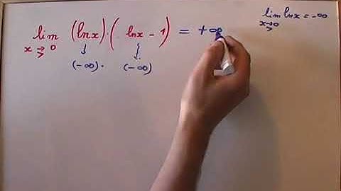 Calcul de la limite d