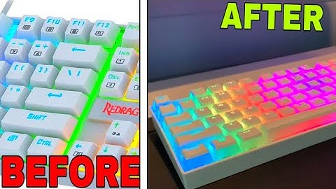 Installing HyperX Pudding Keycaps (Double Shot PBT Keycaps)