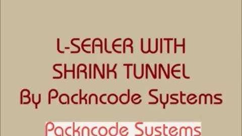 Shrink Wrapping Machine By Packncode