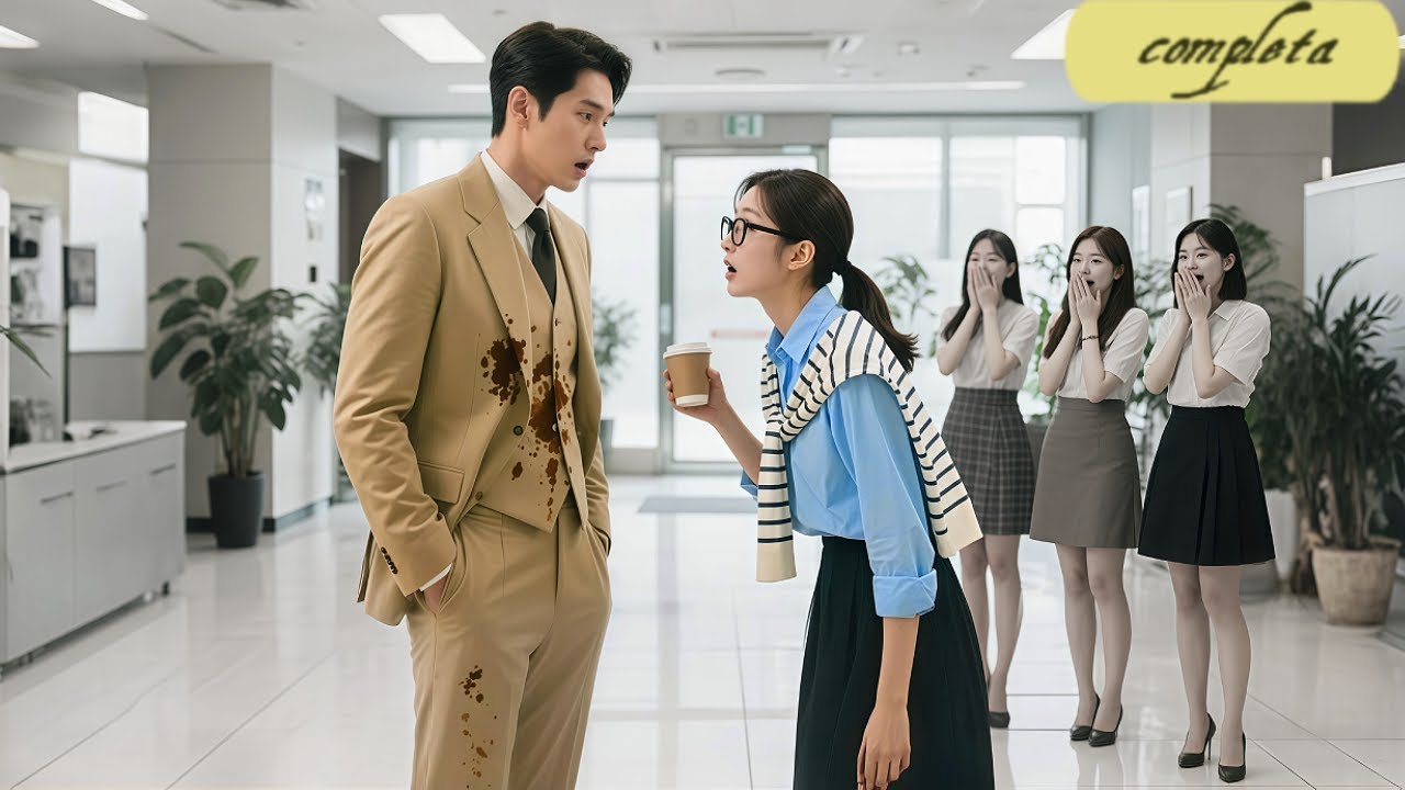 ¡CEO ve solo en blanco y negro desde siempre! ¡Pero pobre chica lo choca es colorida! ¡Se enamora!