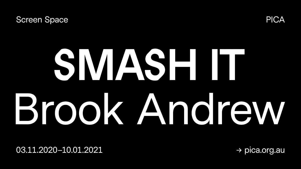 SMASH IT by Brook Andrew trailer