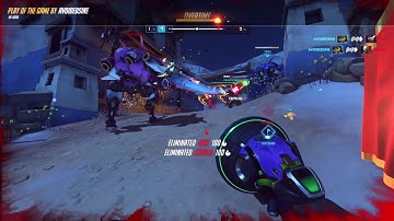 Clutch Flag Capture in OverWatch