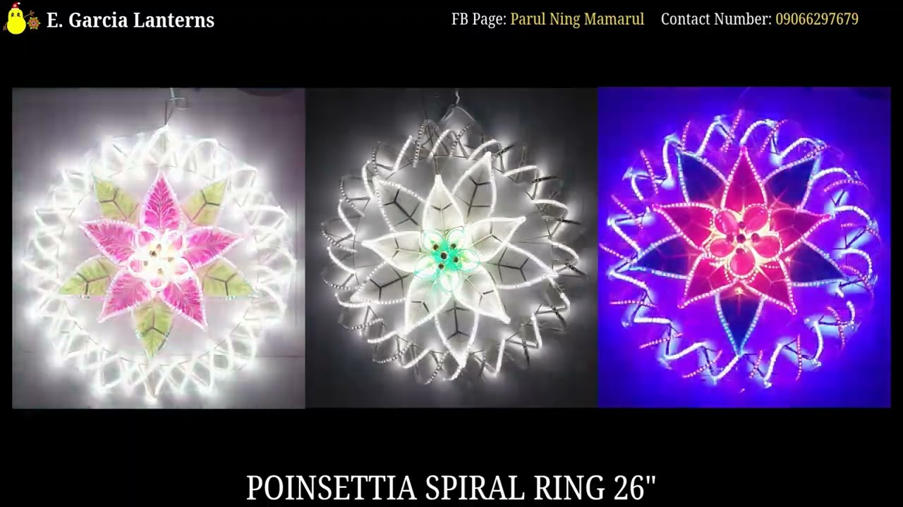 26" Capiz Lanterns Video Collection