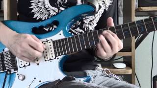 Video thumbnail of "Skid Row - I Remember You - Guitar solo performance by Cesar Huesca"