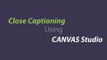 How to Close Caption in CANVAS STUDIO