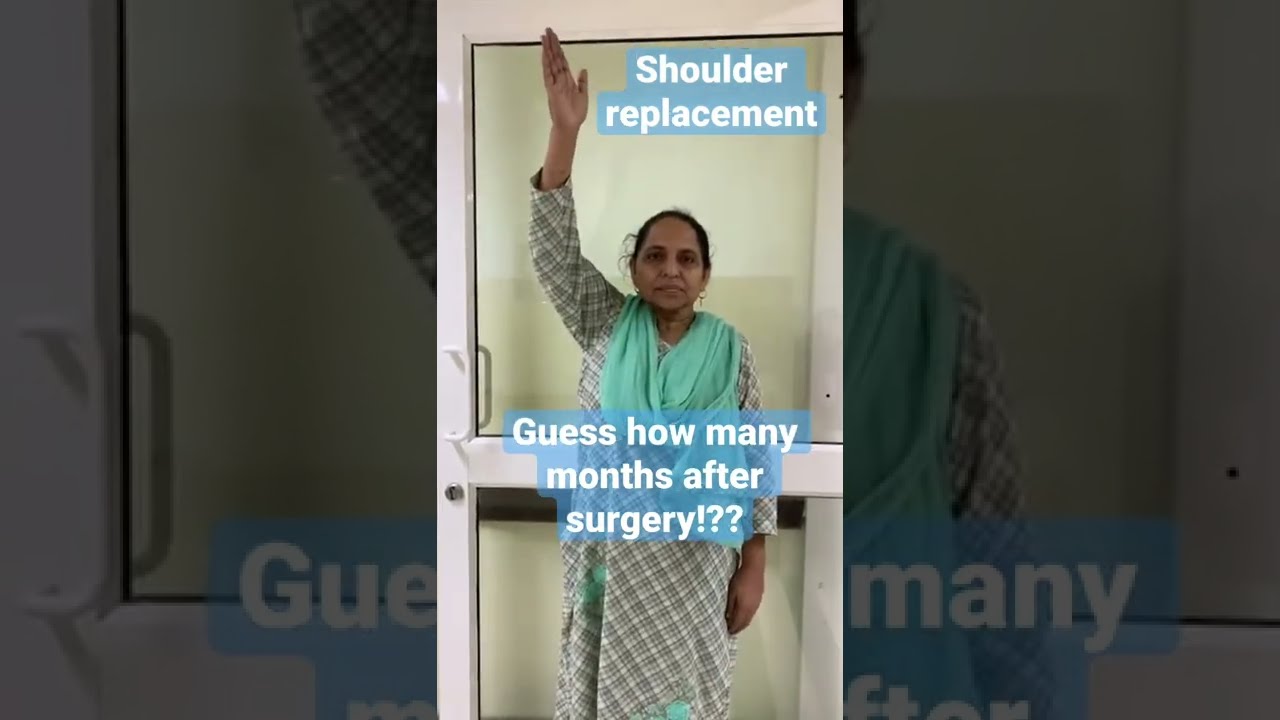 GUESS how many months after her shoulder replacement surgery? Celebrity surgeon Dr Manit Arora