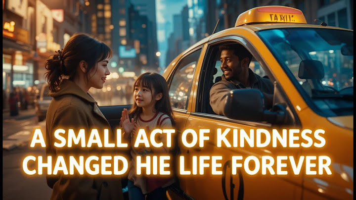 "A Small Act of Kindness Changed His Life Forever | Heartwarming Taxi Driver Story"
