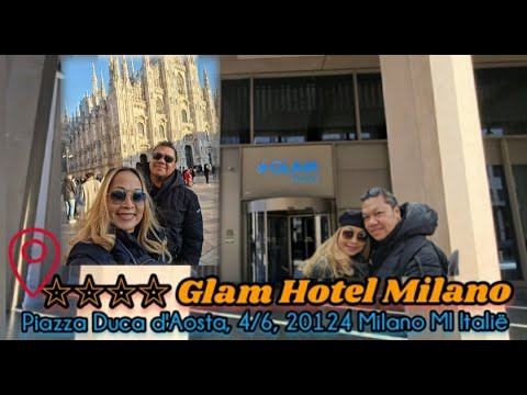 Glam Hotel Milano |Hotel Room Tour, Walking Tour Hotel Milan 2023 |Glam Hotel Milaan| Itaty