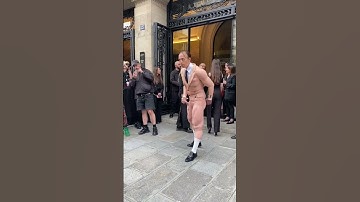 Thumbnail of Tommy Cash @jeanpaulgaultier fashion show #shorts