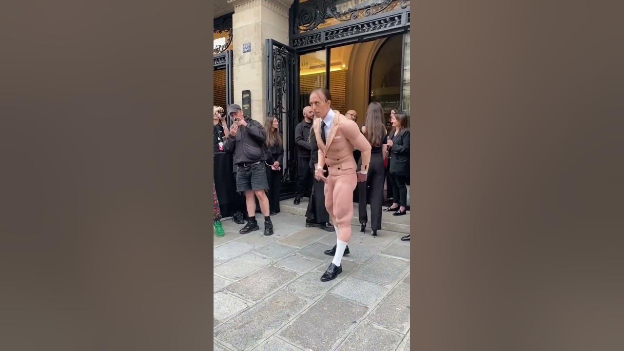 Tommy Cash @jeanpaulgaultier fashion show #shorts