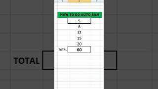 Autosum in excel | Sum formula excel sheet | How to use AUTOSUM formula in Excel screenshot 5