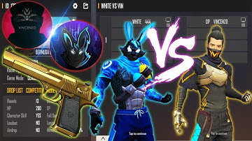 WHITE 444 VS VINCENZO | ONLY DESERT EAGLE CHALLENGE - BEST 1V1 EVER