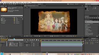 Tutor alpha matte - adobe after effects AMV Tutorial