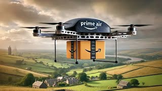 AMAZON air prime DELIVERY IN 30 minutes!  FAST DRONE DELIVERY BY AMAZON