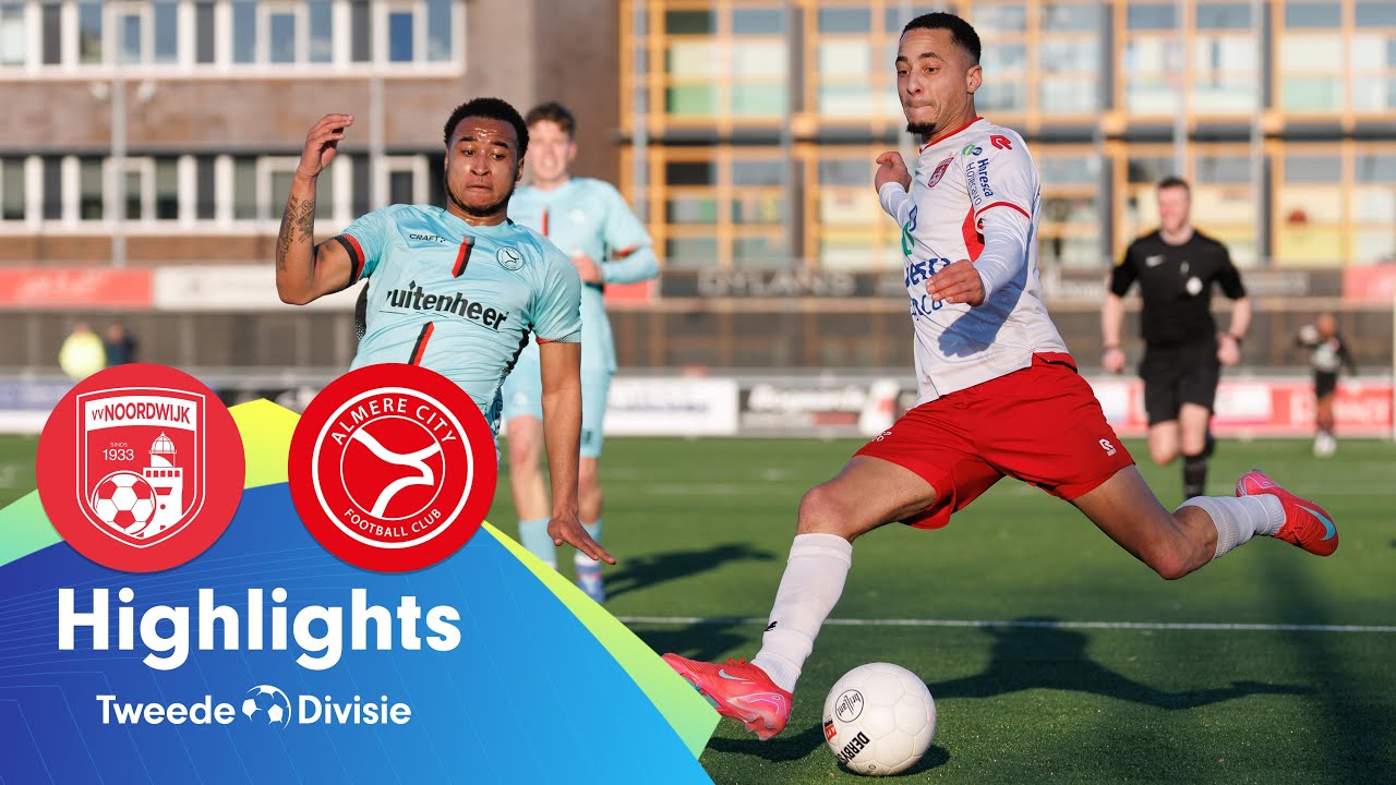 🏠 Kan Noordwijk de punten in EIGEN HUIS houden? | Highlights vv Noordwijk - Jong Almere City FC