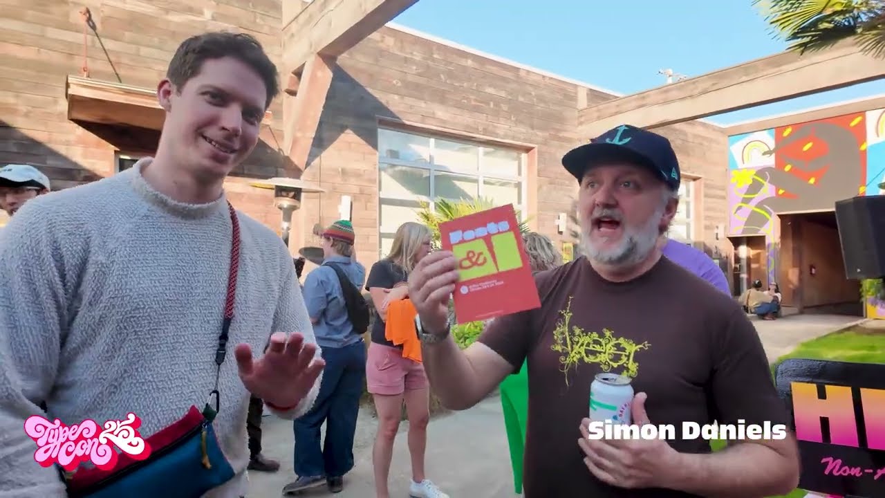 Thumbnail for Future Fonts & Friends TypeCon 2025 Party at Outlet tour with Sam Berlow from The Type Founders