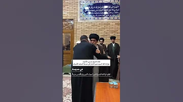 لقاء الشيخ الأكرف مع العلامة المنير في النجف 1444هـ 