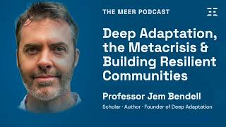 MEER Podcast - 19. Deep Adaptation, Climate Risk, and What Comes Next with Jem Bendell