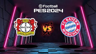 LEVERKUSEN VS BAYERN MUNCHEN PES 24 PS3