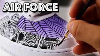 Custom AIR FORCE 1 - ( SATISFYING! )