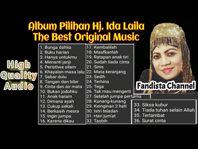 Album Pilihan Hj. Ida Laila || The Best ORIGINAL Music || High Quality Audio class=