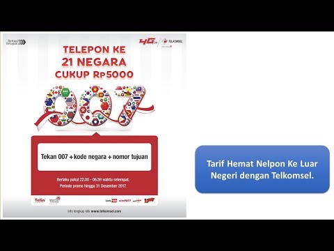 VIDEO : tarif hemat nelpon ke luar negeri dengan telkomsel. - bengkulu, 26 september 2017. bagi pelangganbengkulu, 26 september 2017. bagi pelanggantelkomselyang sering menelpon ke luar negeri, sekarang anda dapat ...