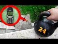 WHAT IF I DROP A 53 POUND KETTLEBELL ON A NOKIA 3310!?!