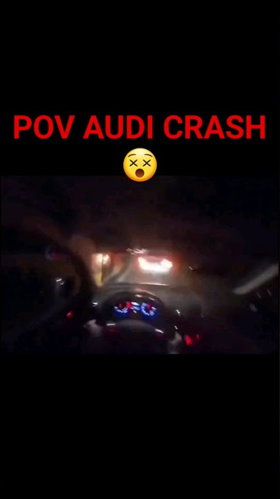 the Audi rs6 crash music goes kinda hard tho. #audi #rs6 #300kmh #rs63