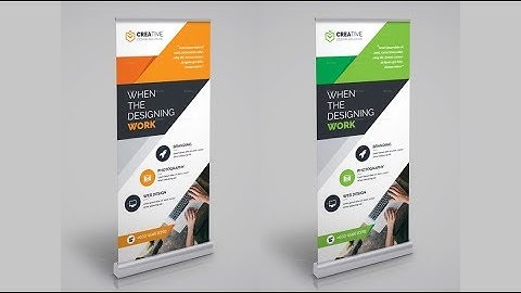Roll Up Banner Design - Photoshop Tutorial