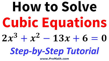 How to Solve Advanced Cubic Equations: Step-by-Step Tutorial