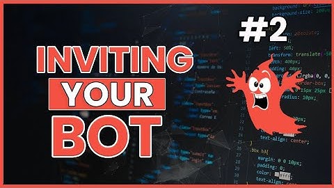 BotGhost Discord Bot Maker Tutorial #2 - Inviting your Bot