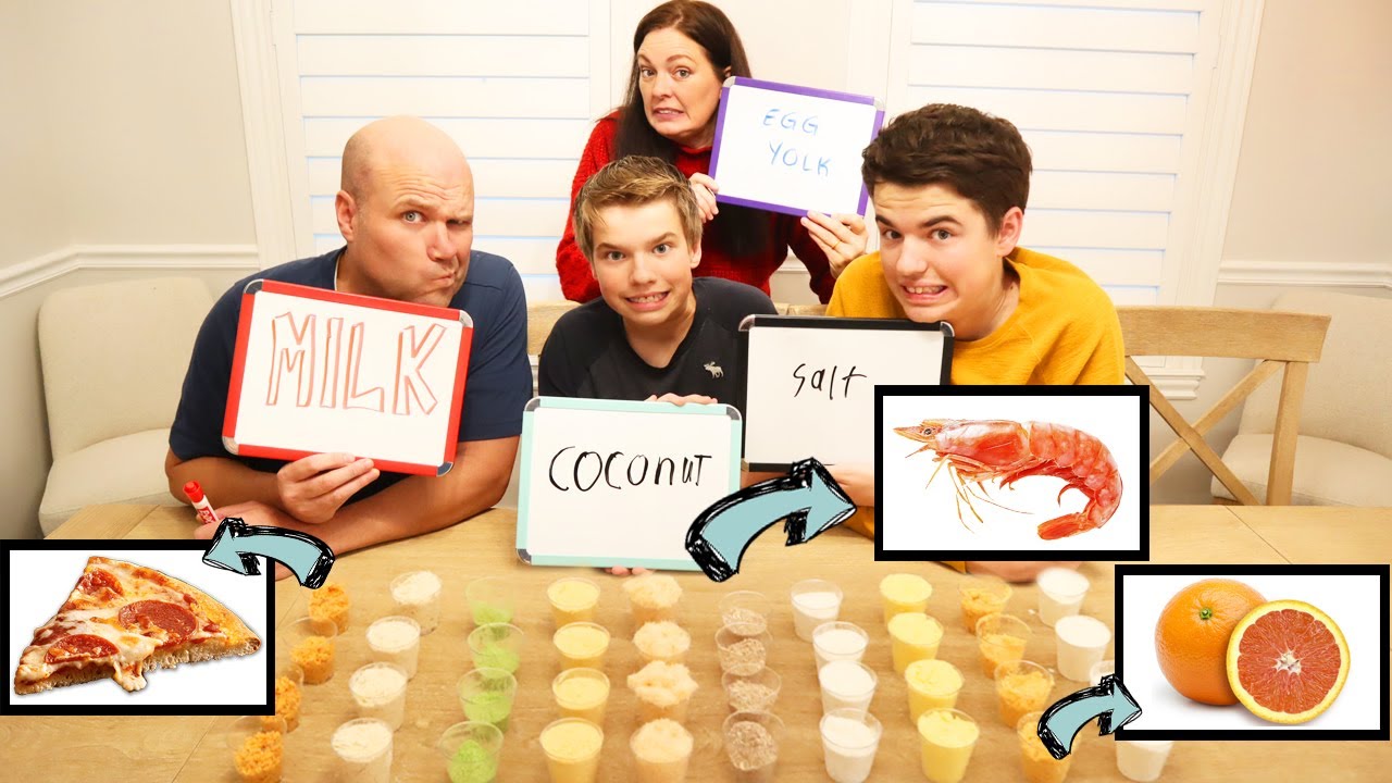 Guess The Powdered Food Challenge