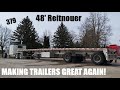 Getting Our New Trailer In For Some Much Needed TLC! ( 48' Reitnouer )