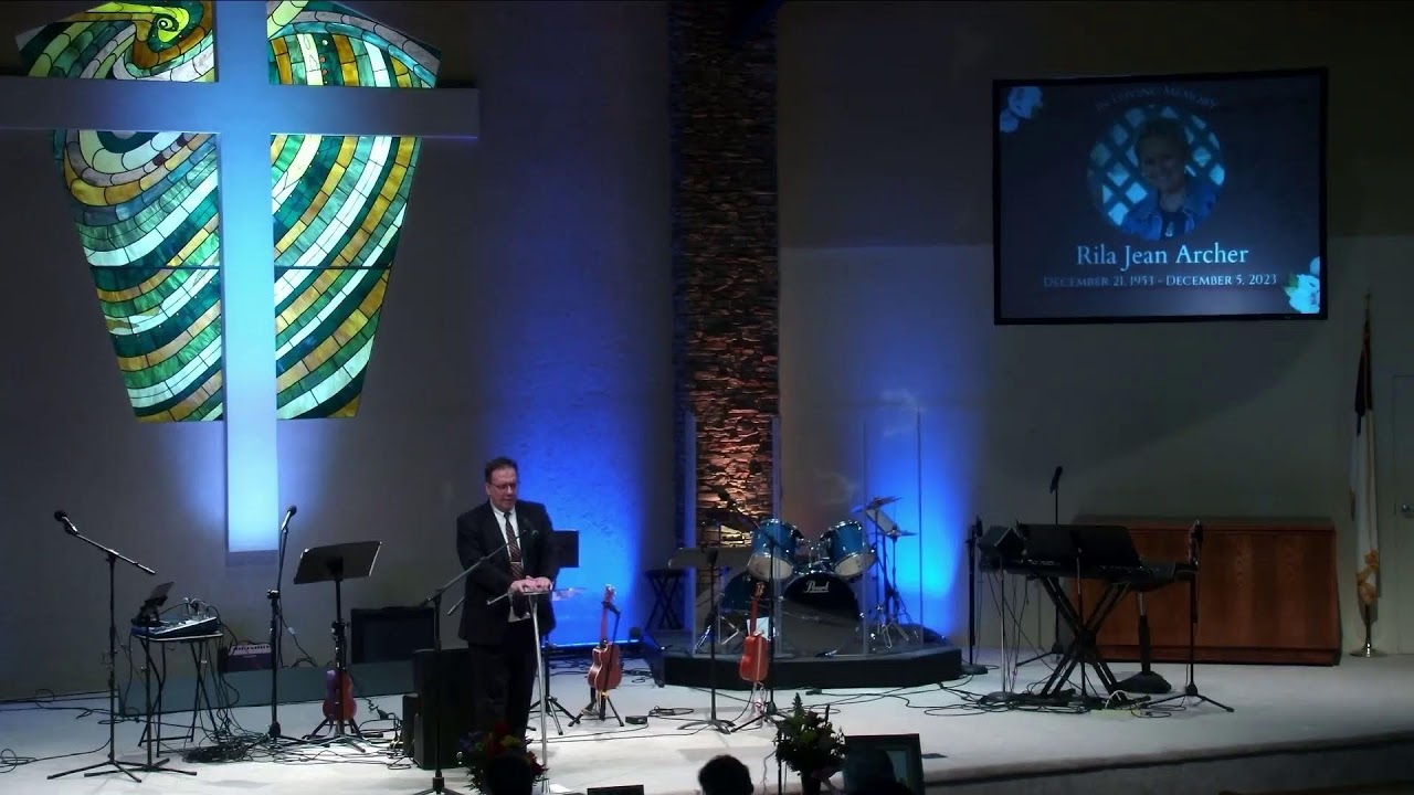One Life Church 01132024 Memorial Service for Rila Archer YouTube