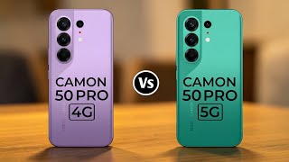 Tecno Camon 50 Pro 4G Vs Tecno Camon 50 Pro 5G