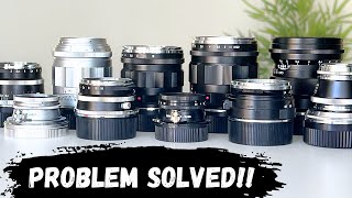 BIGGEST Problem With VOIGTLANDER Lenses.. + HOW TO FIX IT!