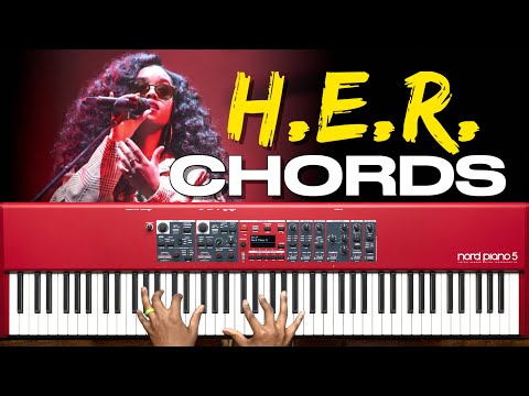 Unbelievable 2-5-1 Piano Chord Progressions | H.E.R. Chords for Worship