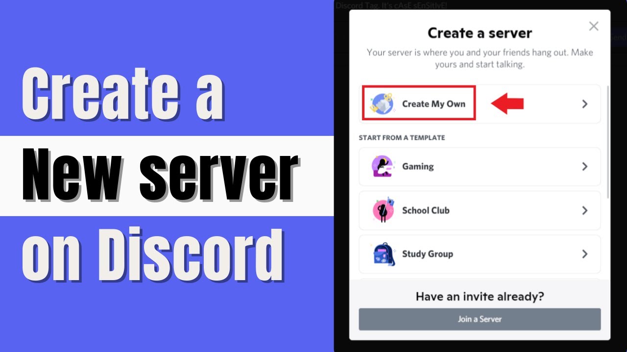 How to Create a New Server on Discord | How to Setup a Discord Server 2024