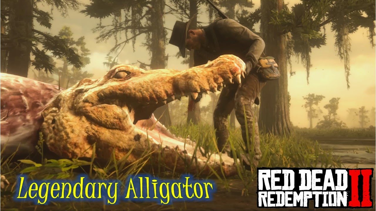 Legendary Alligator Red Dead Redemption 2 RDR 2 John Marston YouTube