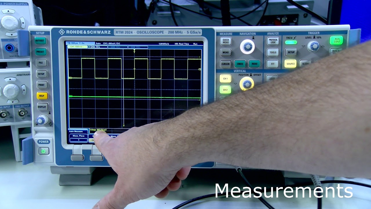 Instrumentation Tutorial - Oscilloscope - YouTube