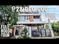 House Tour QCFH28 | Modern Furnished House for sale | Filinvest, Quezon City