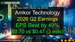 Amkor Technology (AMKR|$16.2B) - 2026 Q2 Earnings Analysis