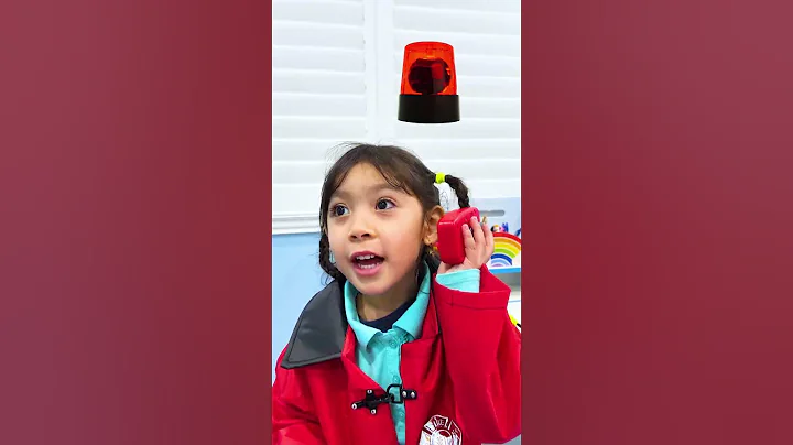 Maddie & Charlotte Tiny Heroes on a Big Mission! 🚒🚓🚧