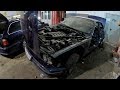 Переварка кузова: сгнили пороги, полы, арки BMW E34 525i