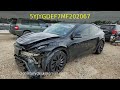 Tesla model y 2021 - 5YJYGDEF7MF202067